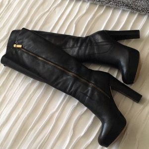 Michael Kors  Black Knee High Boots